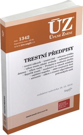 ÚZ 1342 Trestní předpisy
