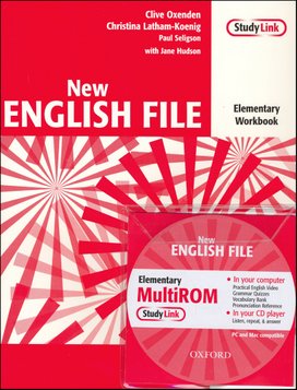 New English file elementary Workbook Key + CD ROM pack