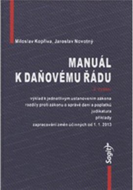 Manuál k daňovému řádu
