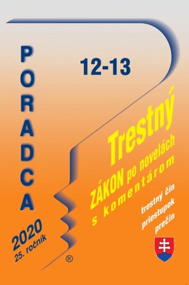 Poradca 12-13/2020 – Trestný zákon s komentárom