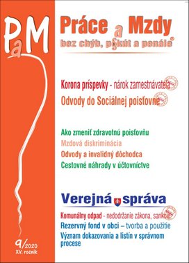 Práce a mzdy bez chýb, pokút a penále 9/2020