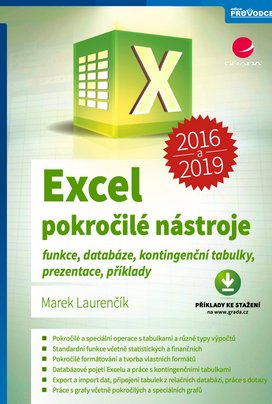 Excel 2016 a 2019 - pokročilé nástroje