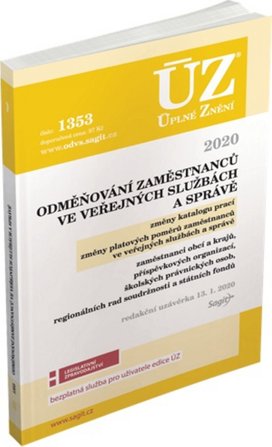 ÚZ 1353 Odměňování zaměstnanců ve veřejných službách a správě 2020