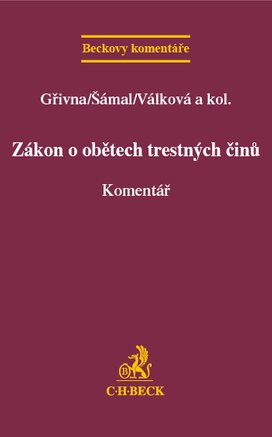 Zákon o obětech trestných činů Komnetář