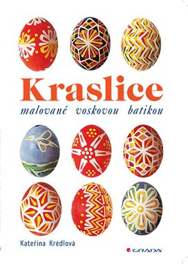 Kraslice malované voskovou batikou