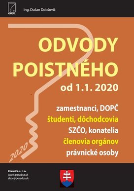 Odvody poistného (od 1.1.2020)