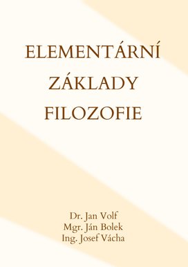 Elementární základy filozofie