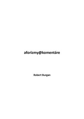 Aforizmy@komentáre