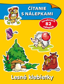 Čítanie s nálepkami Lesné klebietky