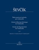 Škola smyčcové techniky pro violoncello