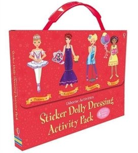 Sticker Doll Dressing Activity Pack - Red