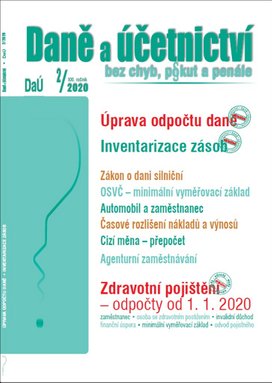 Daně a účetnictví bez chyb, pokut a penále 2/2020