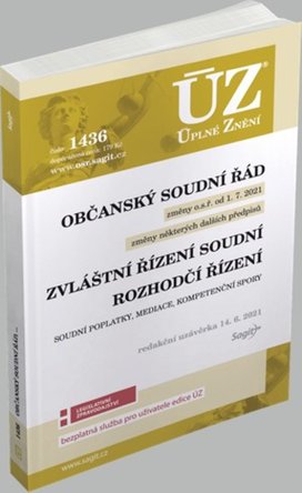 ÚZ 1436 Občanský soudní řád, Zvláštní řízení soudní, Rozhodčí řízení