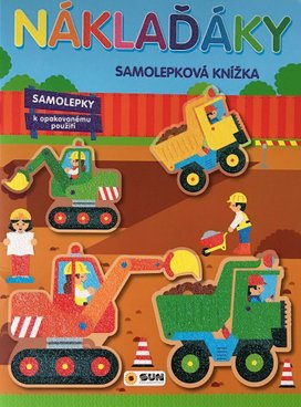 Náklaďáky samolepková knížka