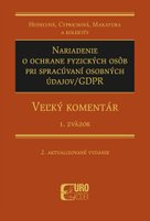 Nariadenie o ochrane fyzických osôb pri spracúvaní osobných údajov/GDPR