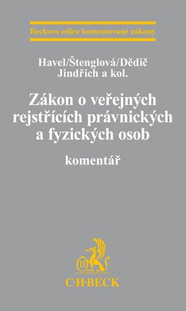 Zákon o veřejných rejstřících právnických a fyzických osob