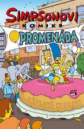 Simpsonovi komiks promenáda