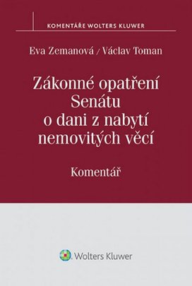 Zákonné opatření Senátu o dani z nabytí nemovitých věcí