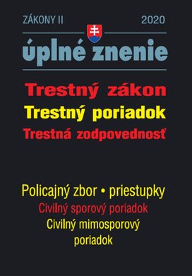 Trestný zákon, Trestný poriadok, Trestná zodpovednosť