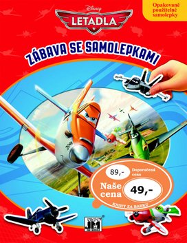Letadla Zábava se samolepkami