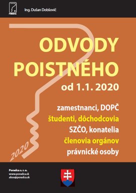 Odvody poistného od 1.1.2020