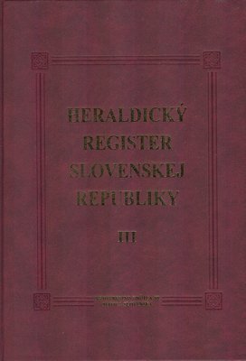 Heraldický register Slovenskej republiky III