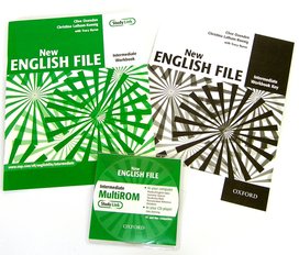 New English file intermediate Workbook key + CD-ROM pack