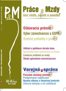 Práce a Mzdy, bez chýb, p§kút a penále 10-11/2021