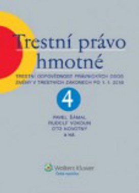 Trestní právo hmotné, 4. díl