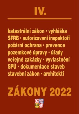 Zákony IV/2022 – stavebnictví, půda