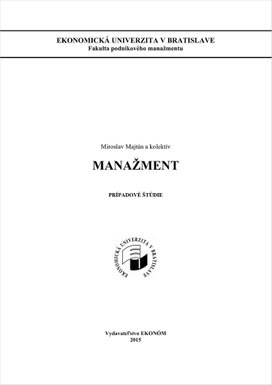 Manažment. Prípadové štúdie