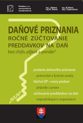 Daňové priznania 2020 ročné zúčtovanie preddavkov na daň