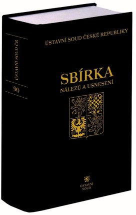 Sbírka nálezů a usnesení Ústavní soud České republiky
