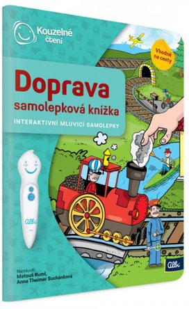 Samolepková knížka Doprava