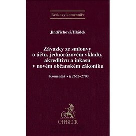 Závazky ze smlouvy o účtu, jednorázovém vkladu, akreditivu a inkasu v novém OZ