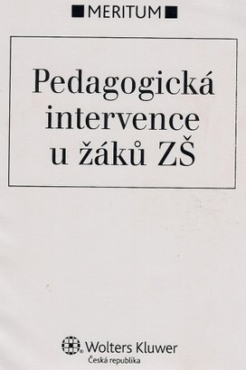 Pedagogická intervence u žáků ZŠ