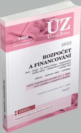 ÚZ 1469 Rozpočet a financování územních samosprávných celků 2022