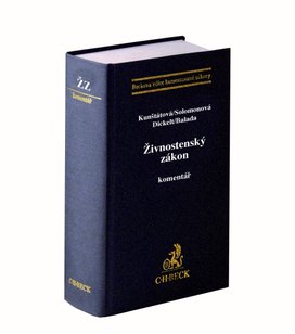Živnostenský zákon Komentář