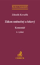 Zákon směnečný a šekový Komentář