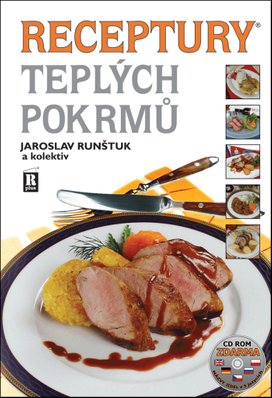 Receptury teplých pokrmů + CD ROM