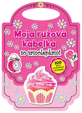 Moja ružová kabelka so samolepkami