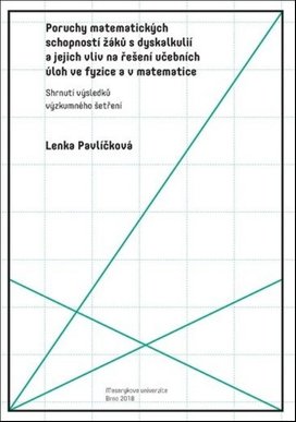 Poruchy matematických schopností žáků s dyskalkulií