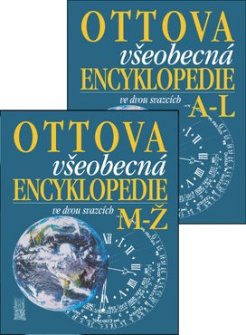 Ottova všeobecná encyklopedie ve dvou svazcích A-L, M-Ž