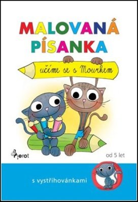 Malovaná písanka Učíme se s Mourkem