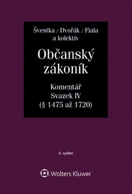 Občanský zákoník, Svazek IV (dědické právo)