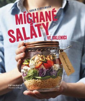 Míchané saláty ve sklenici