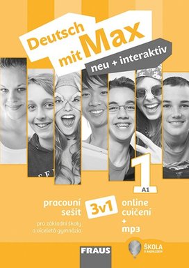 Deutsch mit Max neu + interaktiv 1 Pracovní sešit 3v1