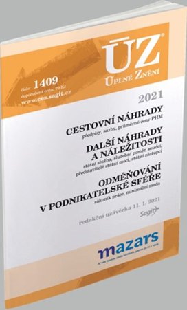 ÚZ 1409 Cestovní náhrady, Odměňování v podnikatelské sféře, 2021