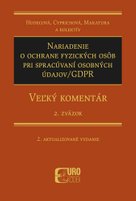 Nariadenie o ochrane fyzických osôb pri spracúvaní osobných údajov/GDPR