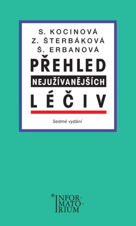 Přehled nejužívanějších léčiv
